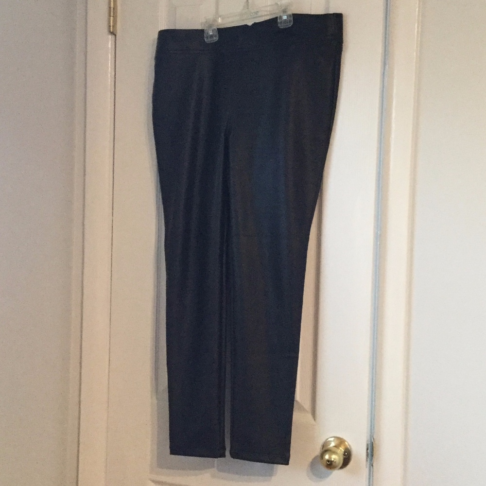 Ann Taylor Loft Faux Leather Legging